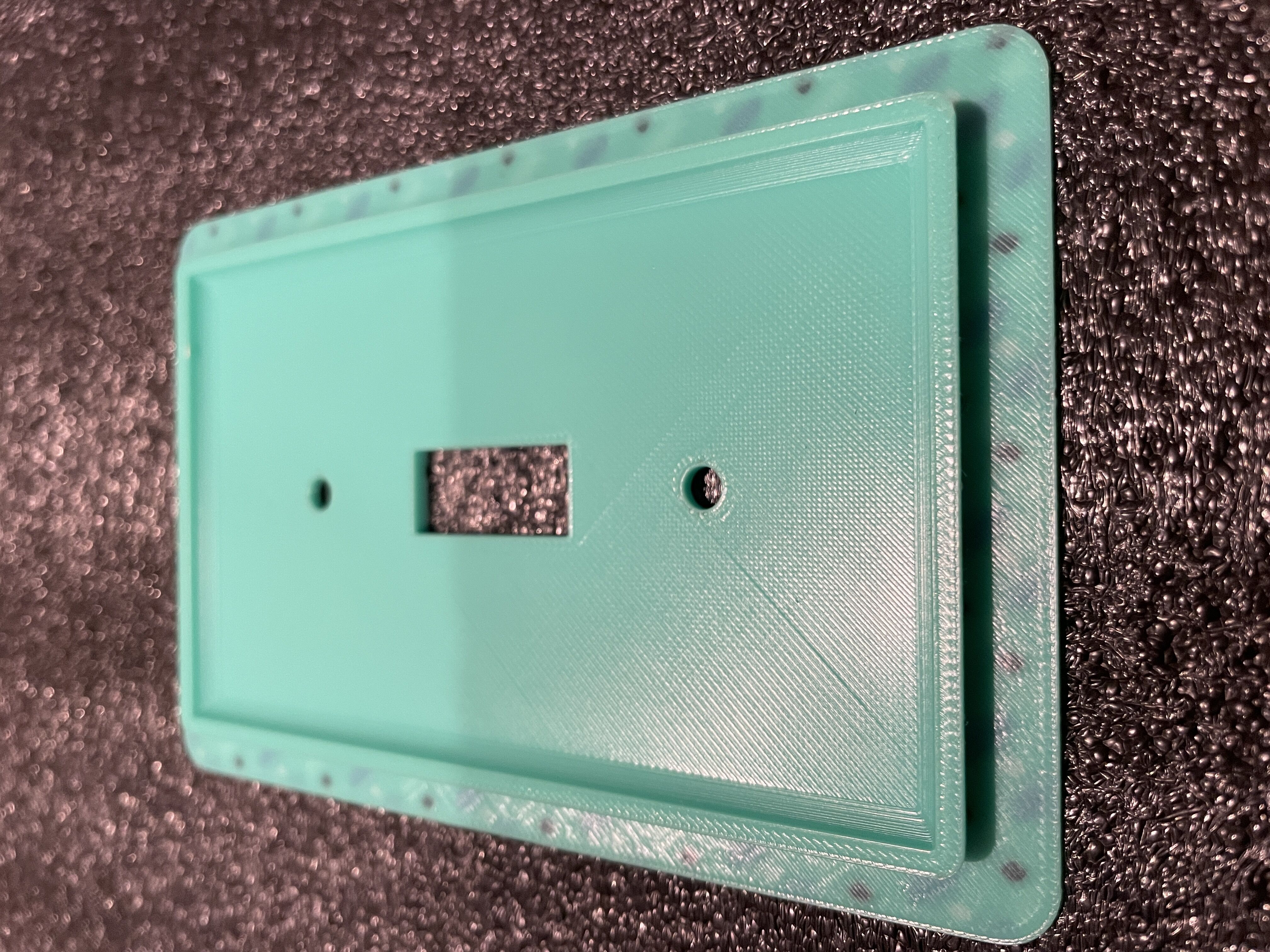 Square Illusion Light Switch Cover 3D print model_5