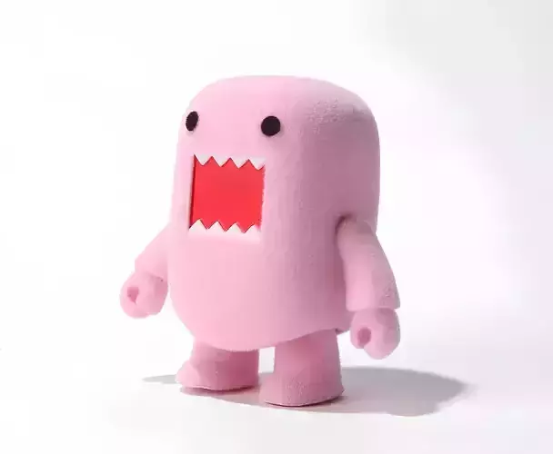 Pink Domo toy 3D print model
