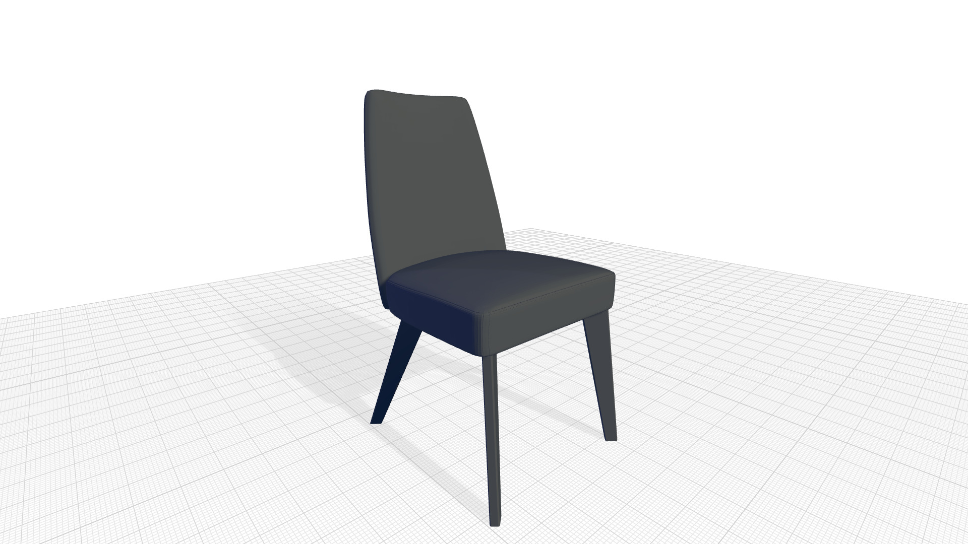 Exsu Dining Chair 3D model_2