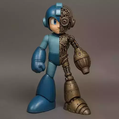 Megaman Mecha toy