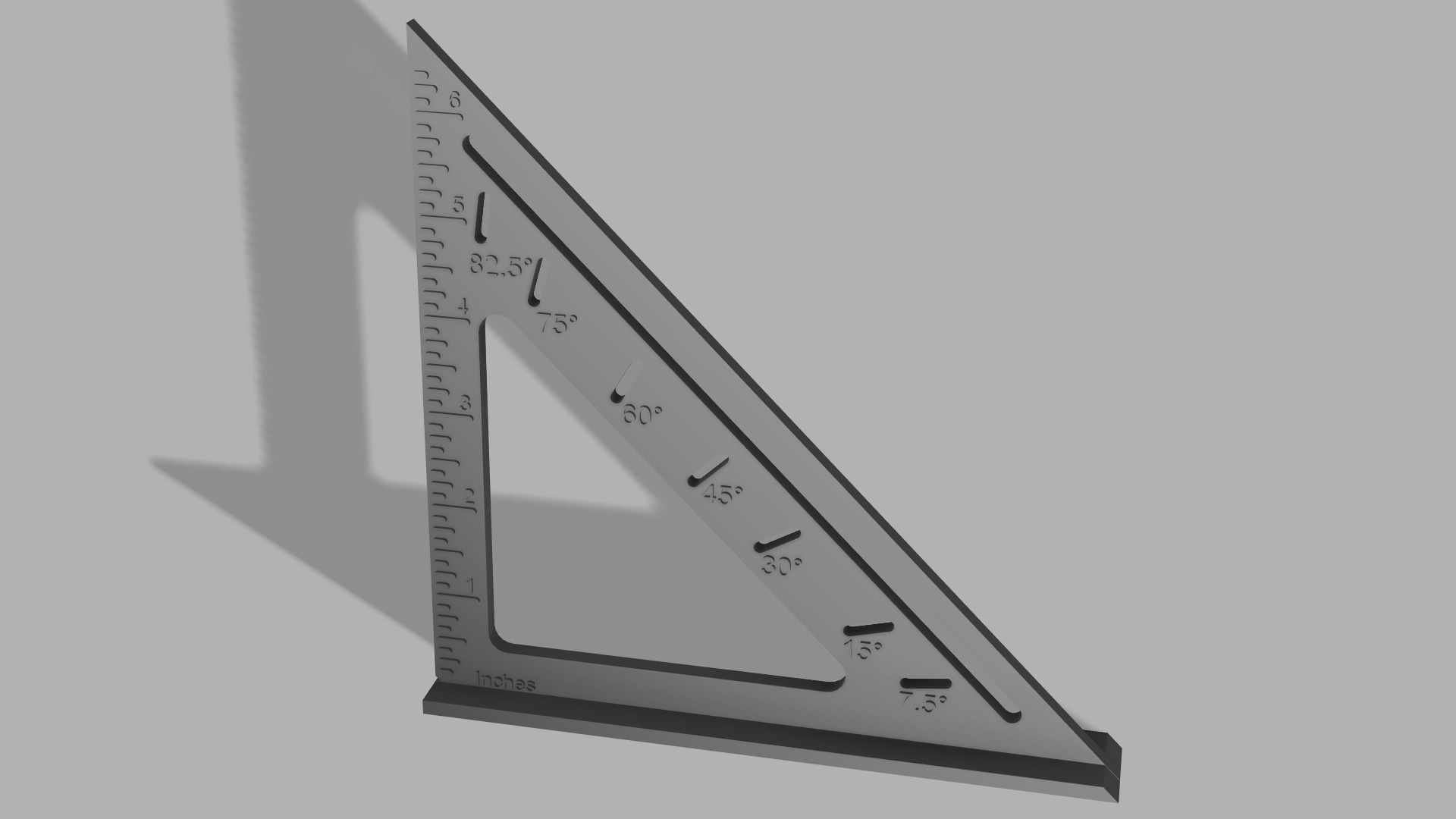 Angle Square 3D print model_4