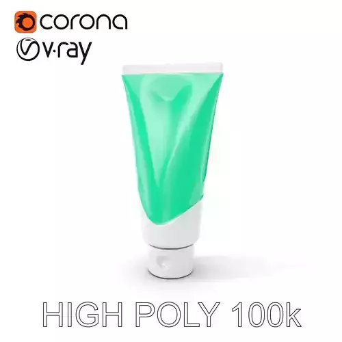 Toothpaste Tube D Model Pack