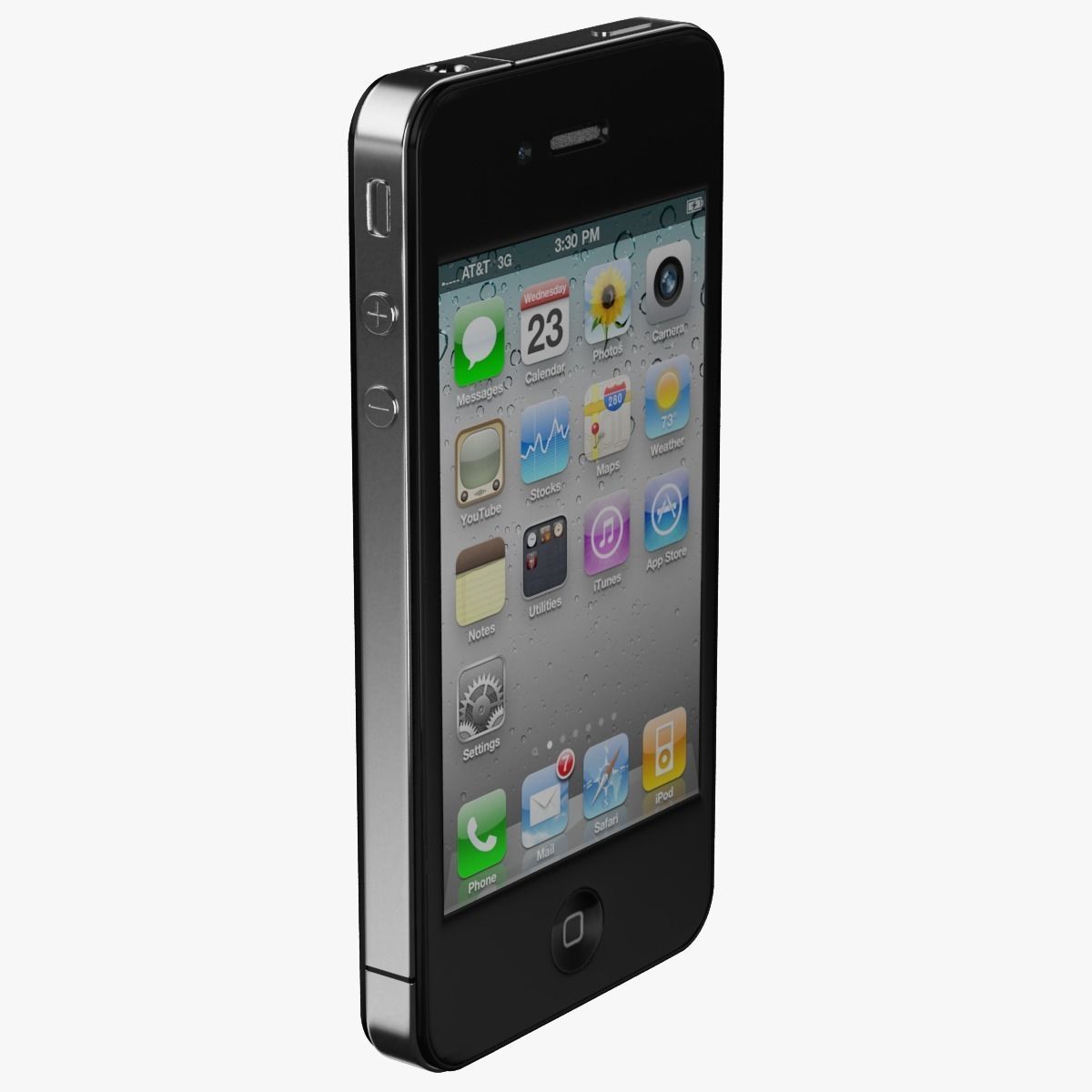 Apple iPhone 4 3D model_15