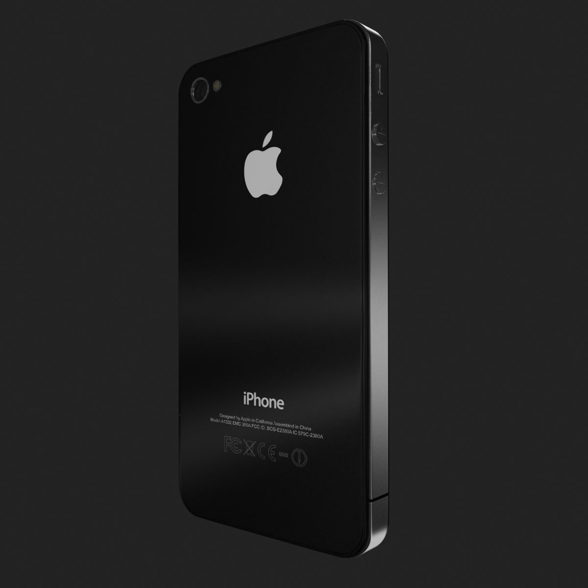 Apple iPhone 4 3D model_4