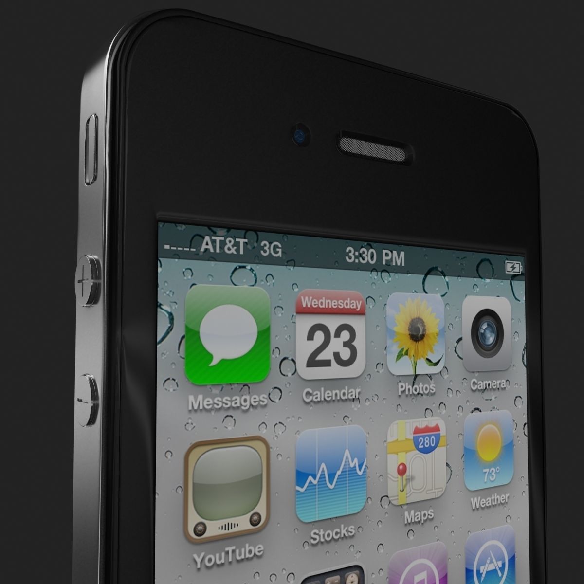 Apple iPhone 4 3D model_10