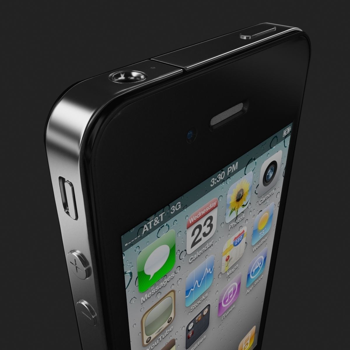 Apple iPhone 4 3D model_8