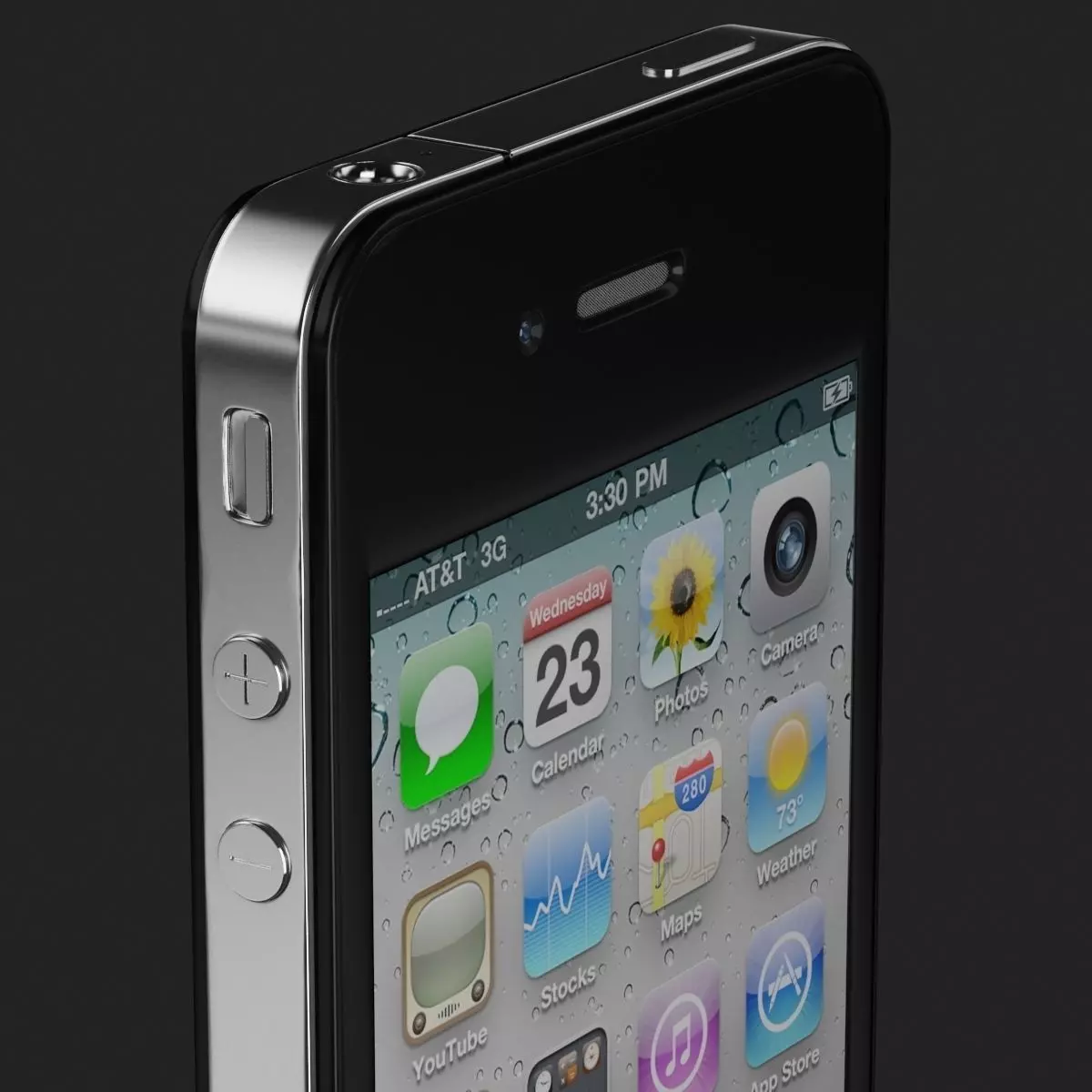 Apple iPhone 4 3D model_0