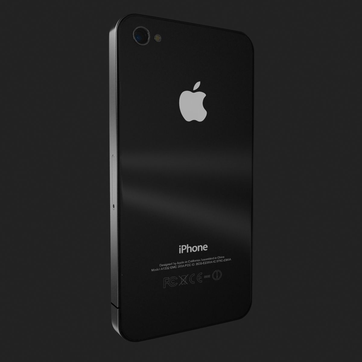 Apple iPhone 4 3D model_5