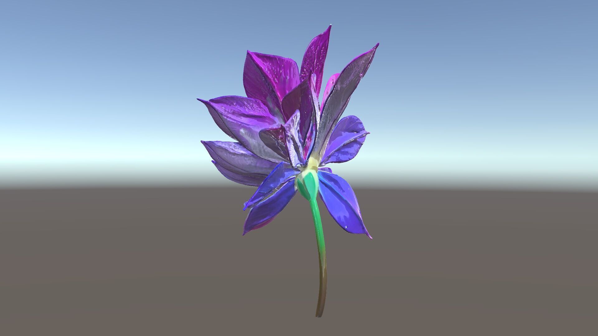 Vibrant Lotus Flower D Model Pack Low-poly 3D model_5