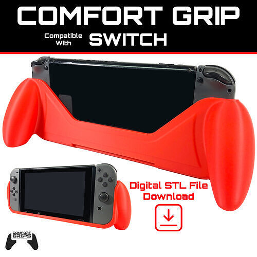 Comfort Grip Case Compatible With Switch 3D print model