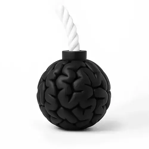Bomb Brain Style toy 3D print model