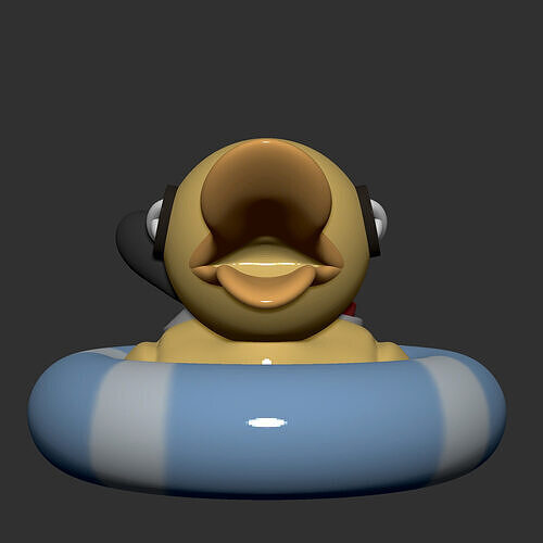 Cute duck - Identity V Free 3D print model