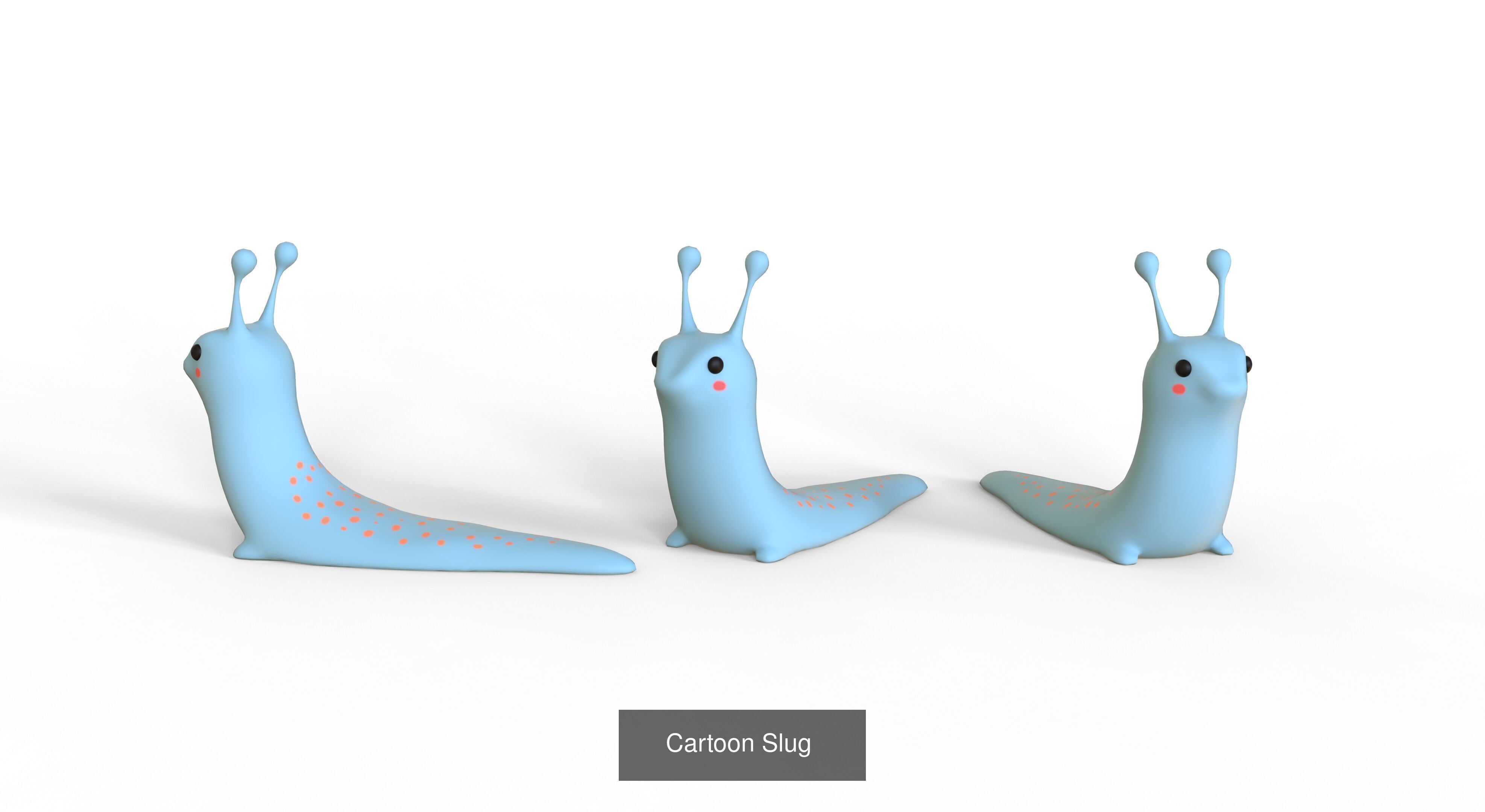 Cartoon Party Props Birthday Decoration Set 3D Model Collection_45