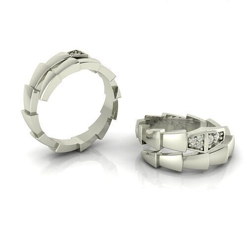 BVLEGARII RING 7plus ready to print 3dm 3D print model