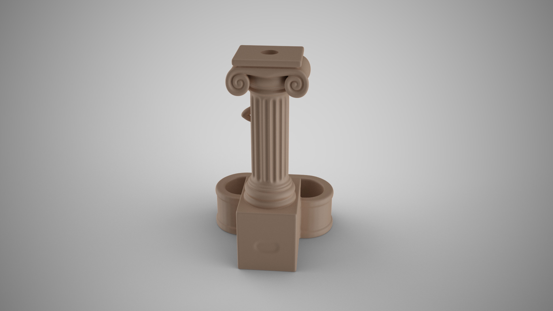 Child Peeing in Pool Incense Burner 3D print model_5