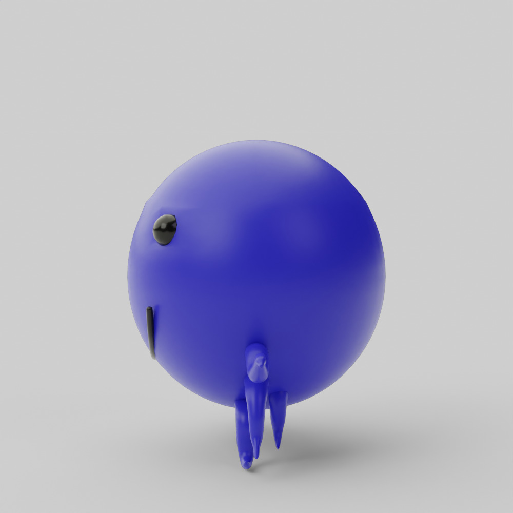 Oswald the Octopus 3D model_3