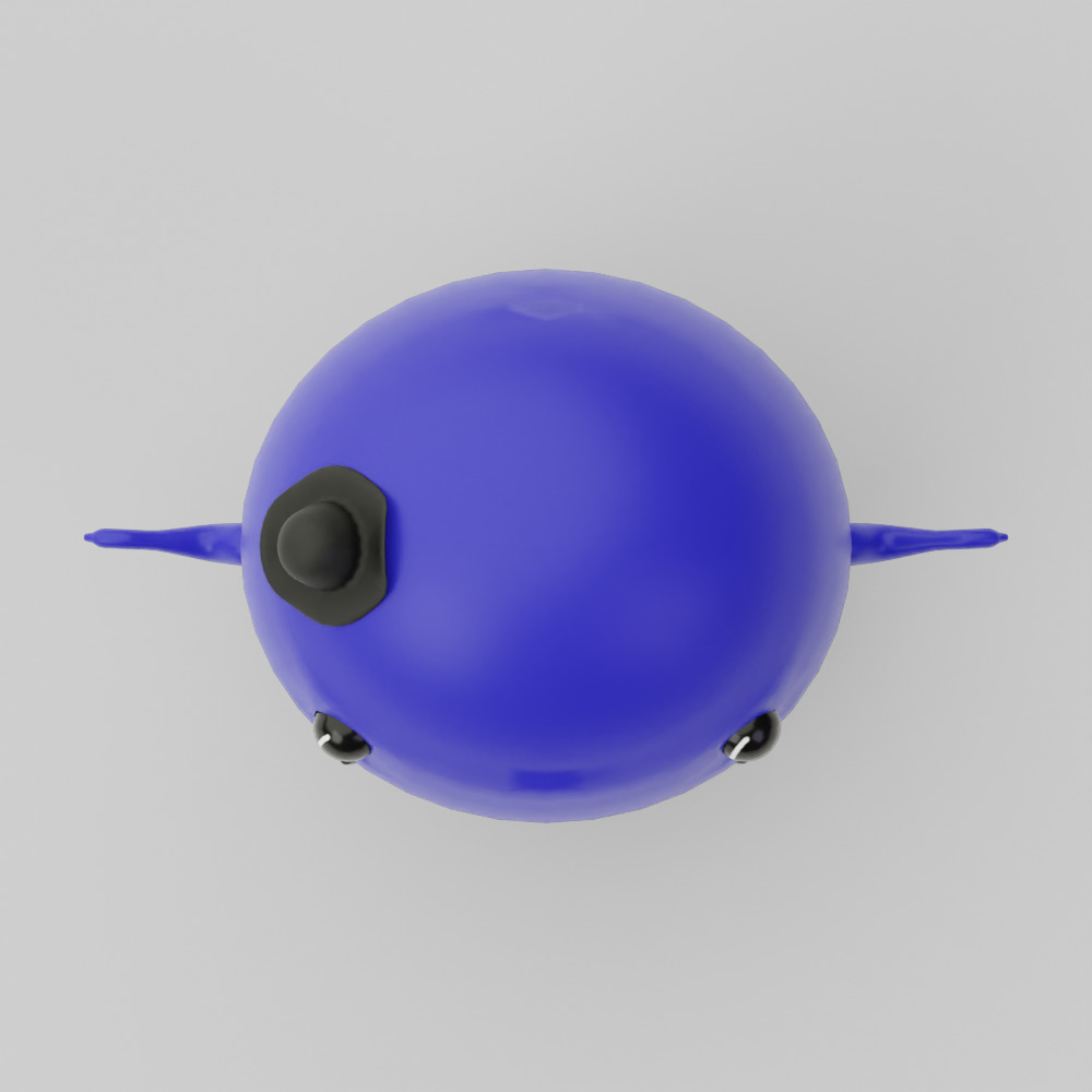 Oswald the Octopus 3D model_9