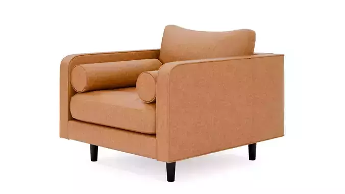 Dennes Leather Chair