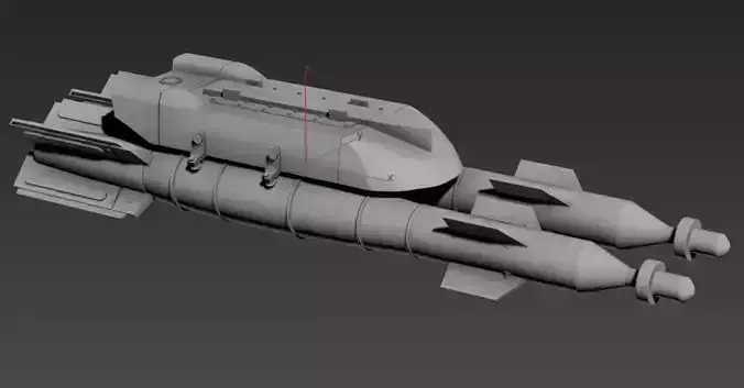 French AUF-2 and GBU 12 Paveway looks a like in 72 scale