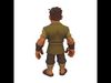 Stylized Game Ready Human Character Rigged named Agro Low-poly  Low-poly 3D model_1