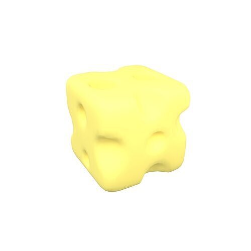 Cheese Cubes v1 002 Low-poly 3D model