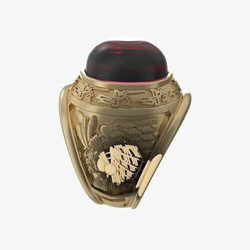 Men Ring 238 3D print model