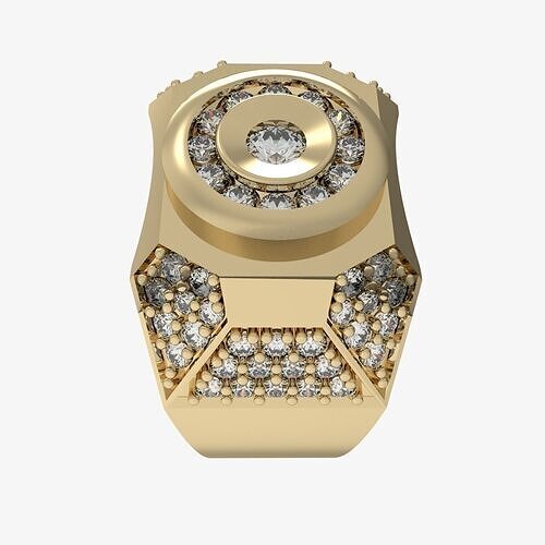 Men Ring 239 3D print model