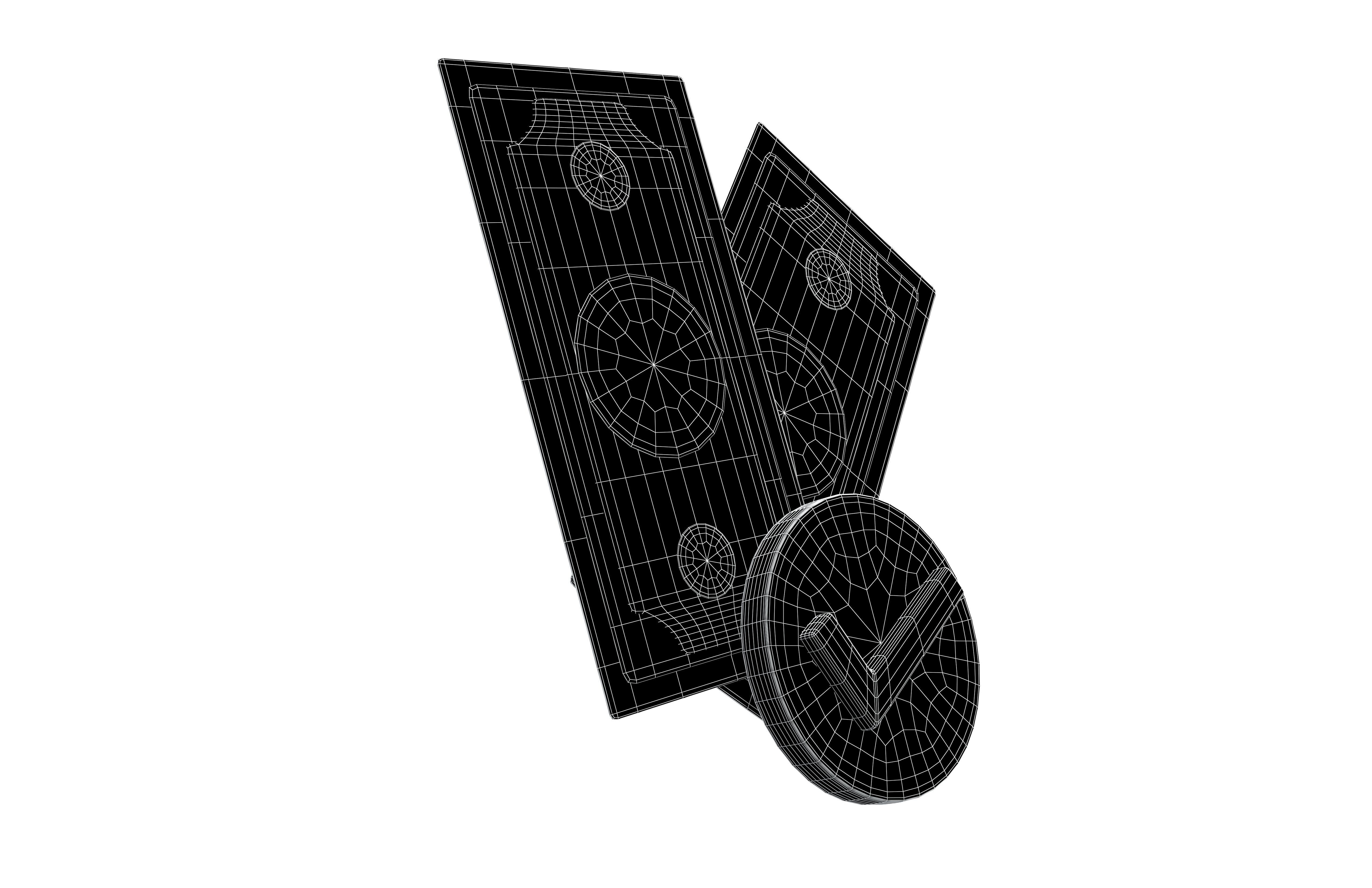 Cartoon Money v1 002 Low-poly 3D model_4