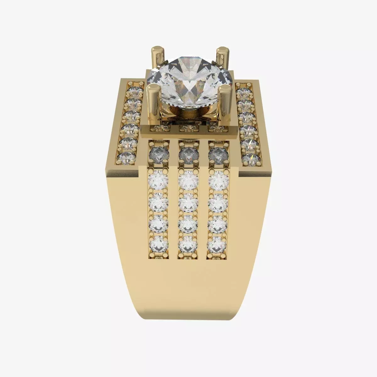 Men Ring 243 3D print model