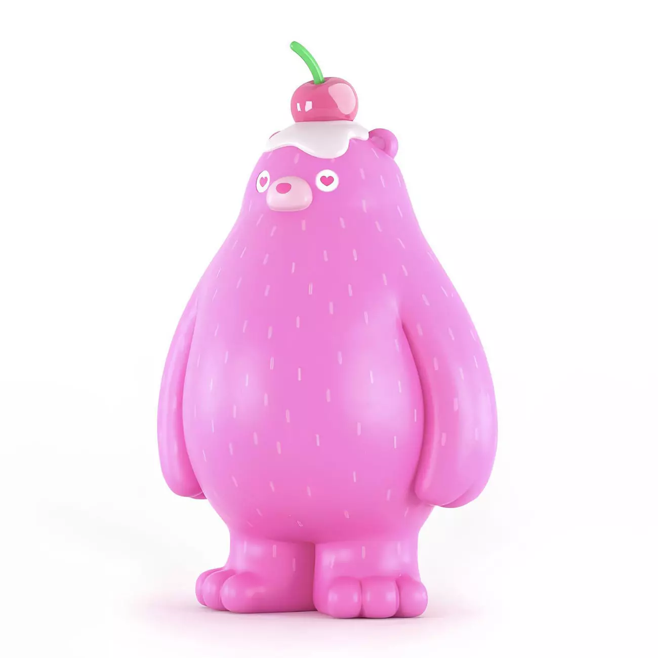 Ice Cream Bear toy 3D print model_0