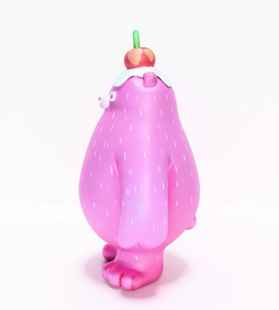 Ice Cream Bear toy 3D print model_6