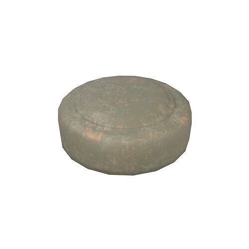 Anti-Tank Mines v1 001 Low-poly 3D model