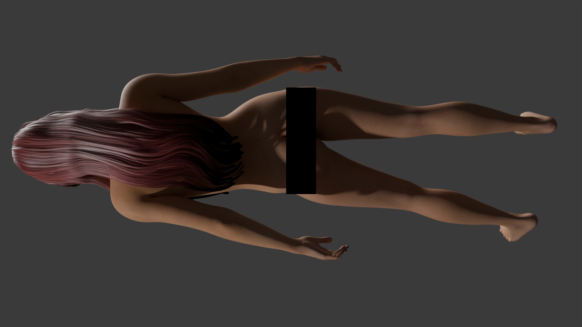 Cute and Hot Anime Girl 3D Model 3D model_2