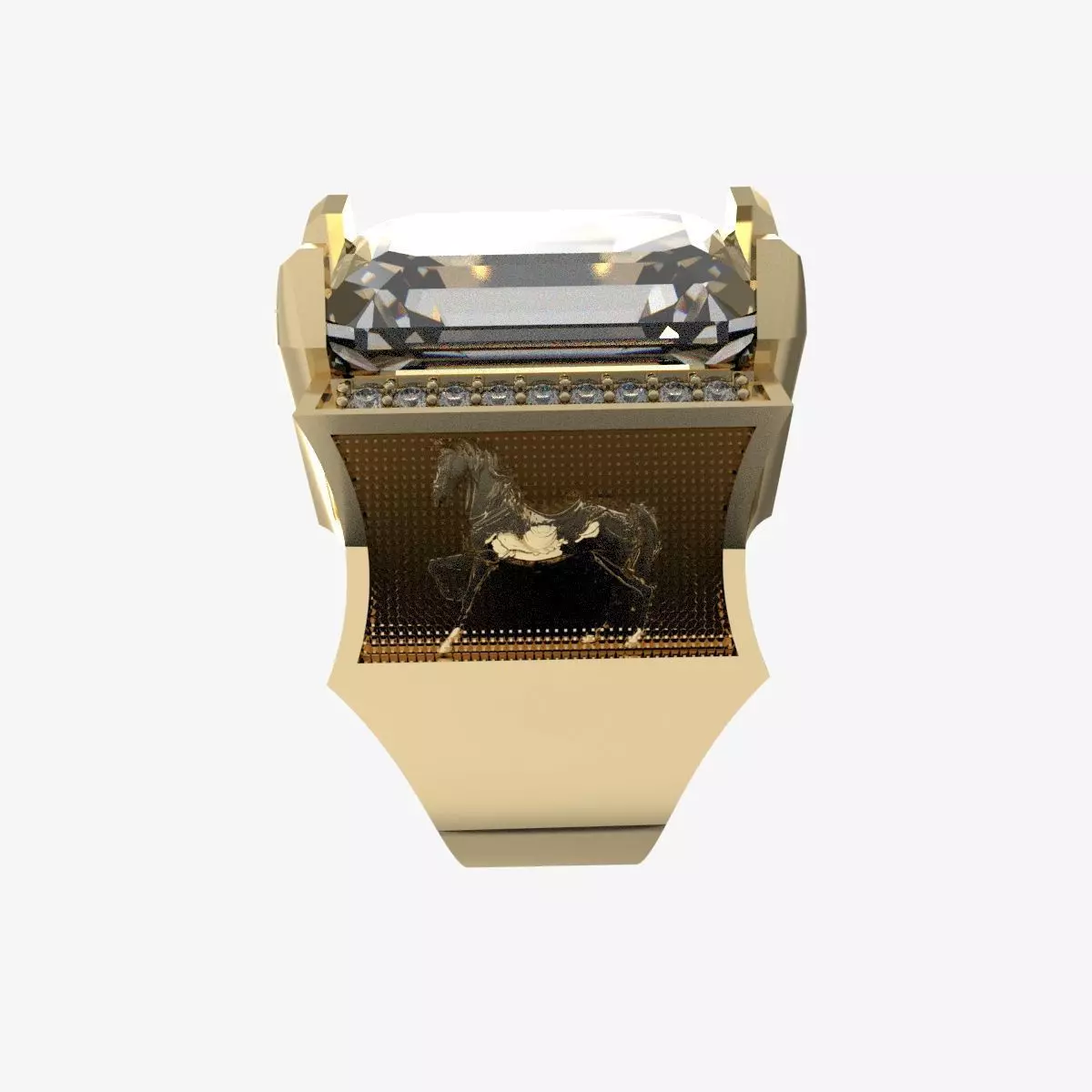 Men Ring 254 3D print model