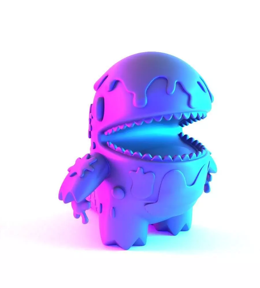 Dino Ice Cream toy 3D print model_20