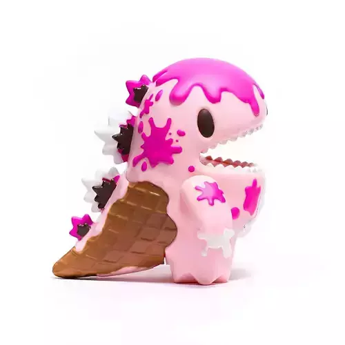 Dino Ice Cream toy 3D print model