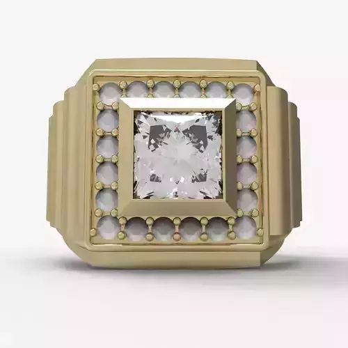 Men Ring 270 3D print model