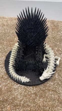 Iran throne chair 3D print model_5