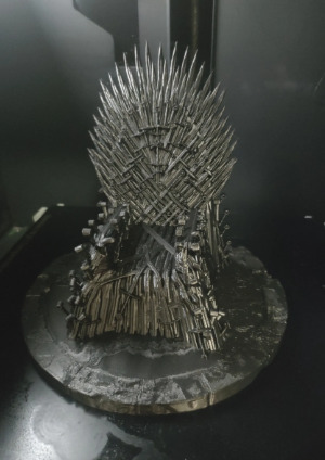 Iran throne chair 3D print model_4