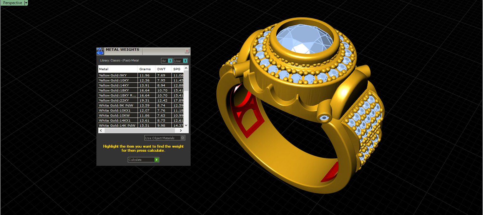 MEN RING  3D print model_13