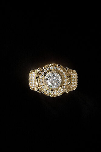 MEN RING  3D print model