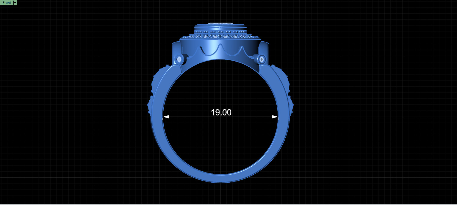 MEN RING  3D print model_11
