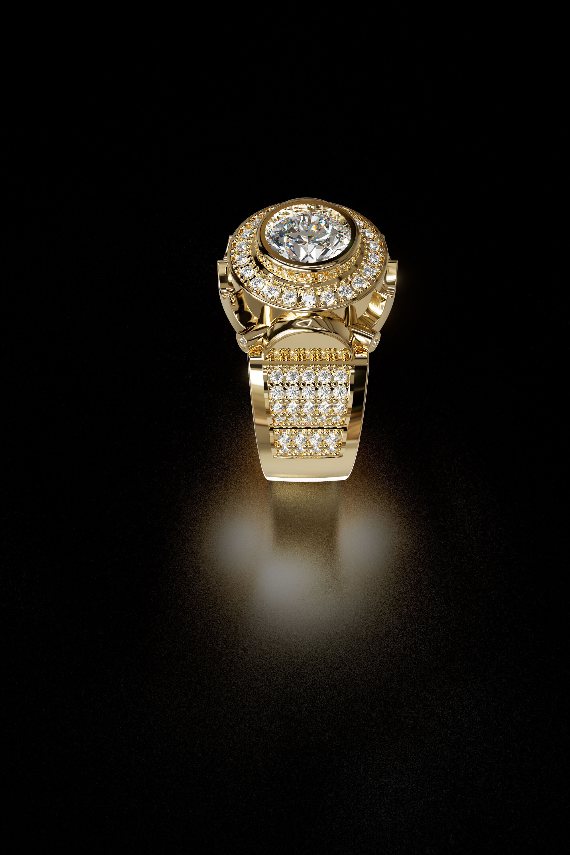 MEN RING  3D print model_5