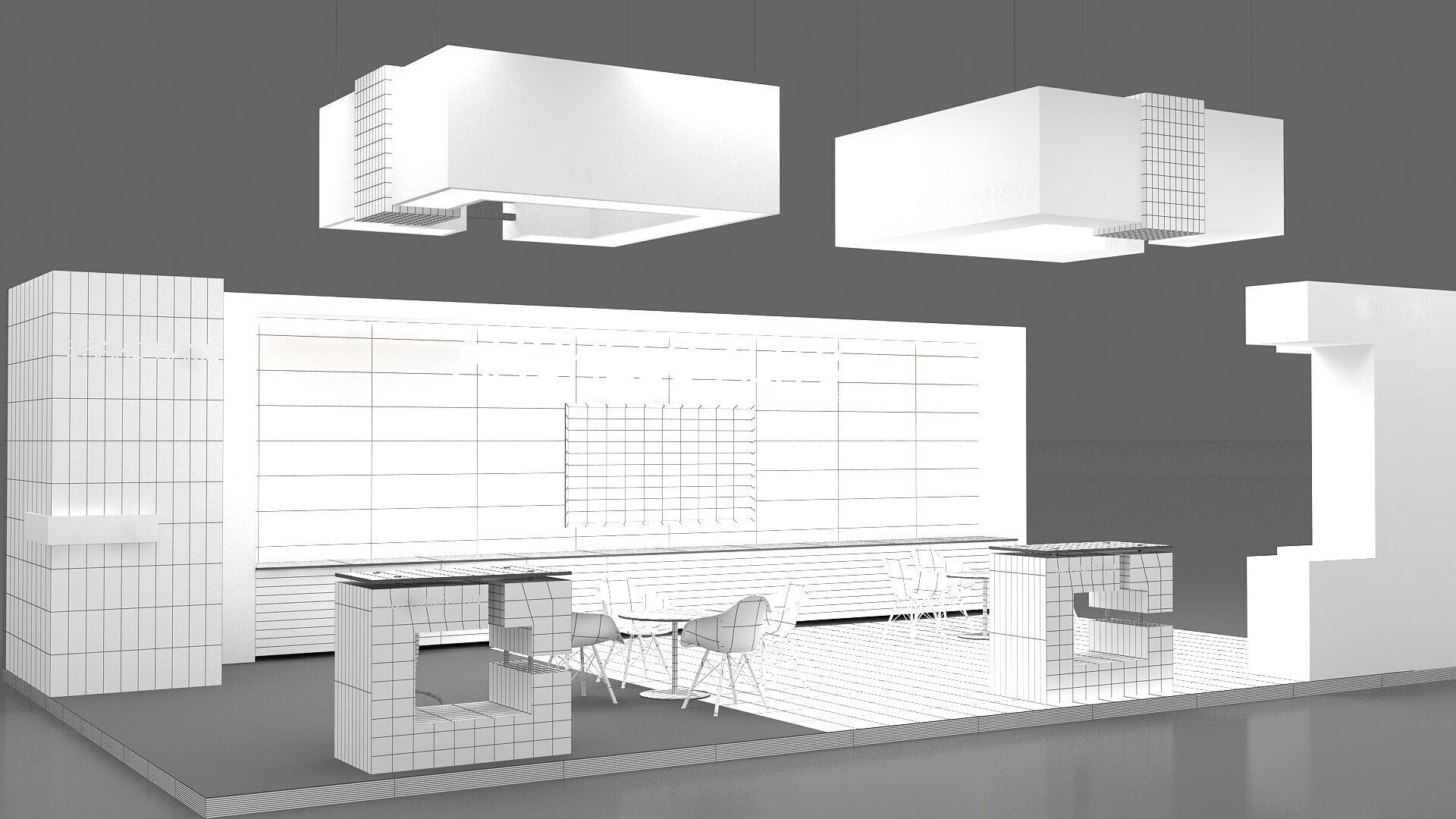 exhibition 3D 3D model_8