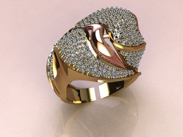 Stones-Rings-Ckeck Description 3D print model_28