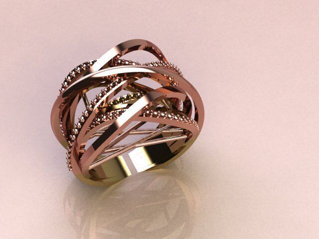 Stones-Rings-Ckeck Description 3D print model_25