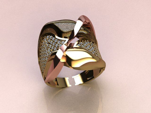 Stones-Rings-Ckeck Description 3D print model_29