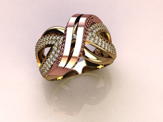 Stones-Rings-Ckeck Description 3D print model_31