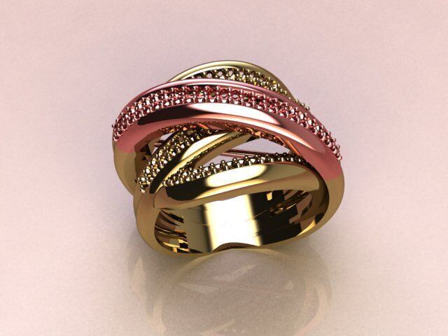 Stones-Rings-Ckeck Description 3D print model_44