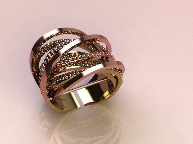 Stones-Rings-Ckeck Description 3D print model_24